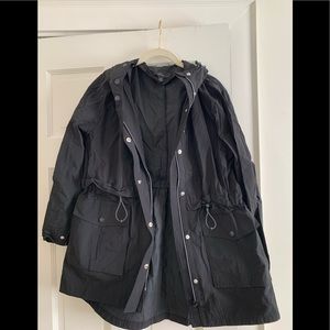 J crew rain jacket